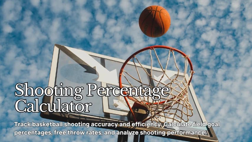 Shooting Percentage Calculator